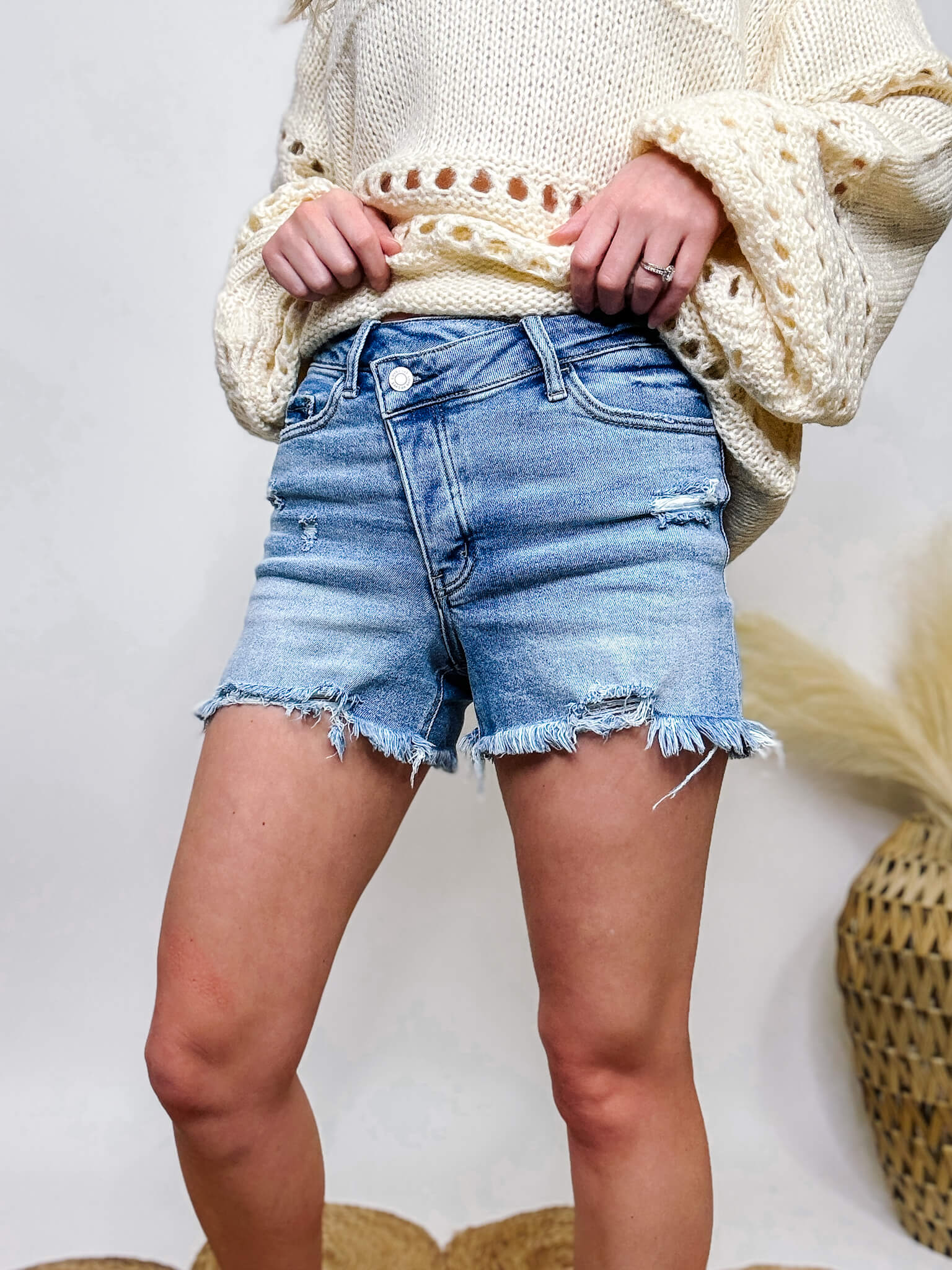 Denim shorts size 10 store