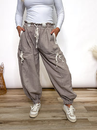 Coco Striped Jogger Pants