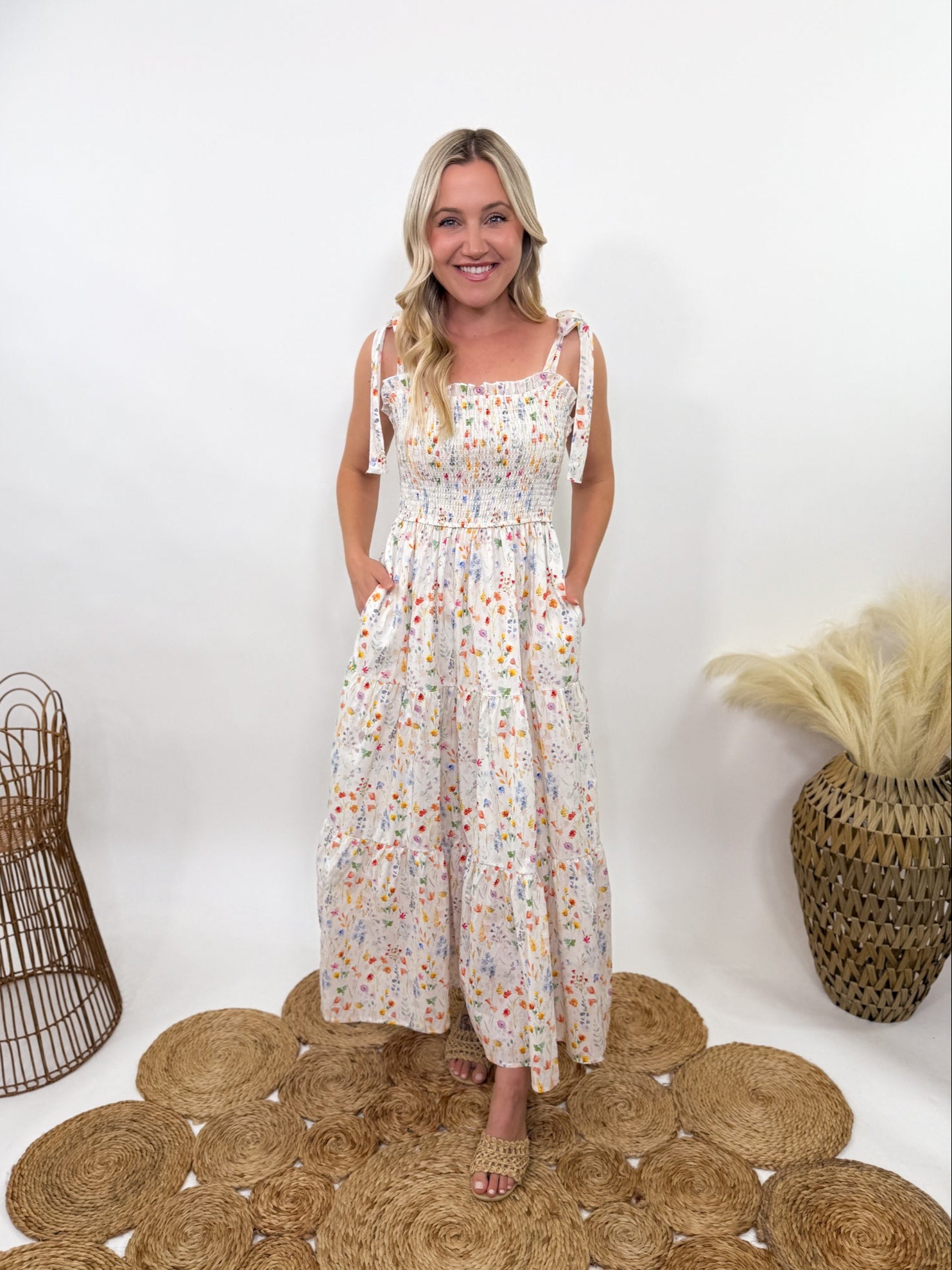 Wildflower tiered Maxi dress