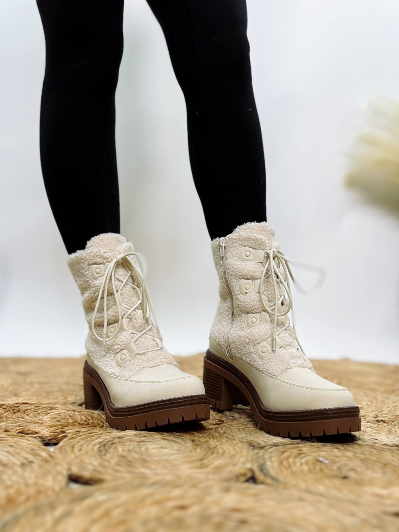 Mia floraa lace up bootie deals