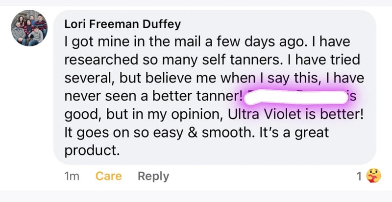 Ultra Violet Self Tanner