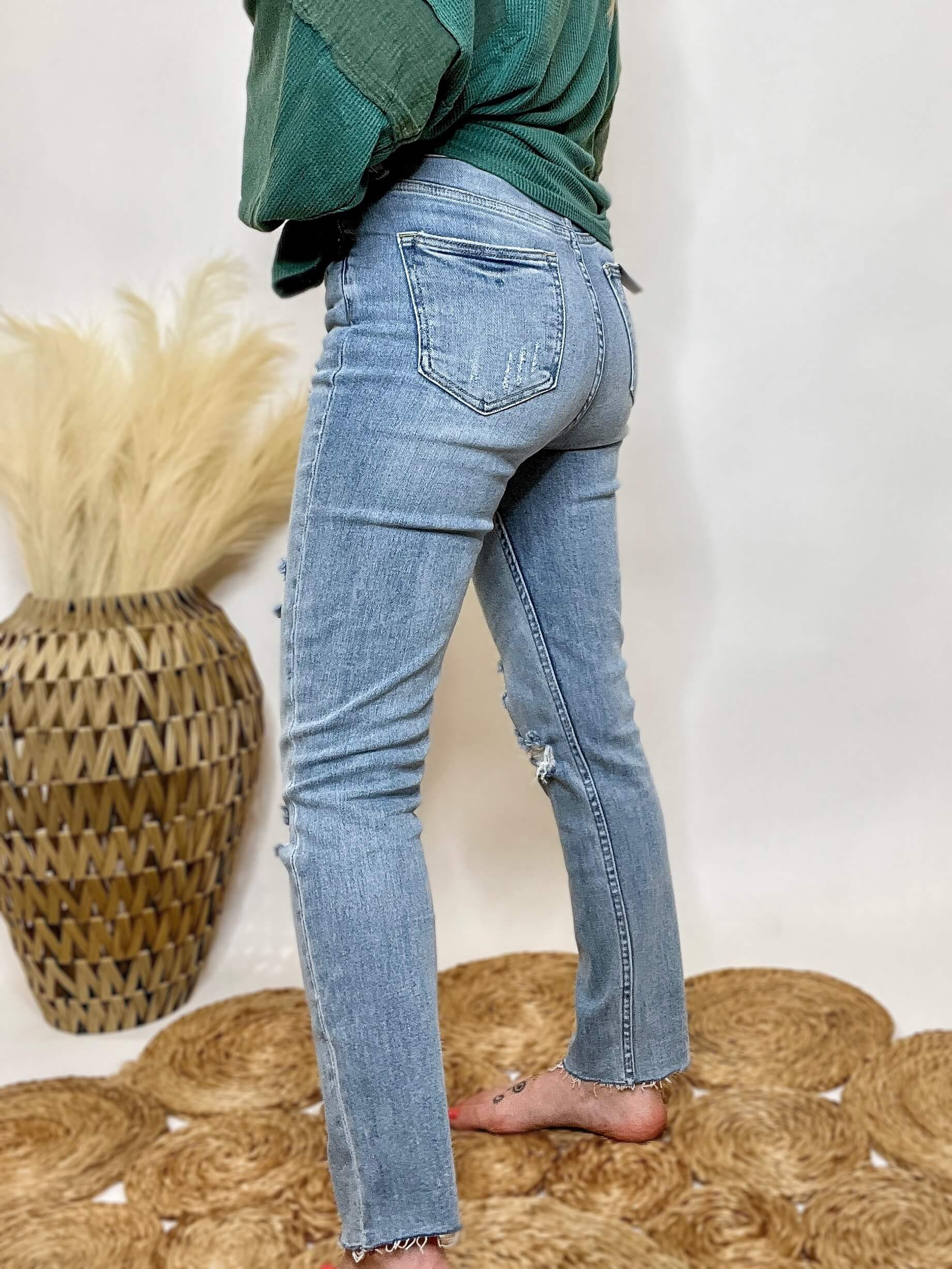 Ultra high rise vintage straight jeans on sale